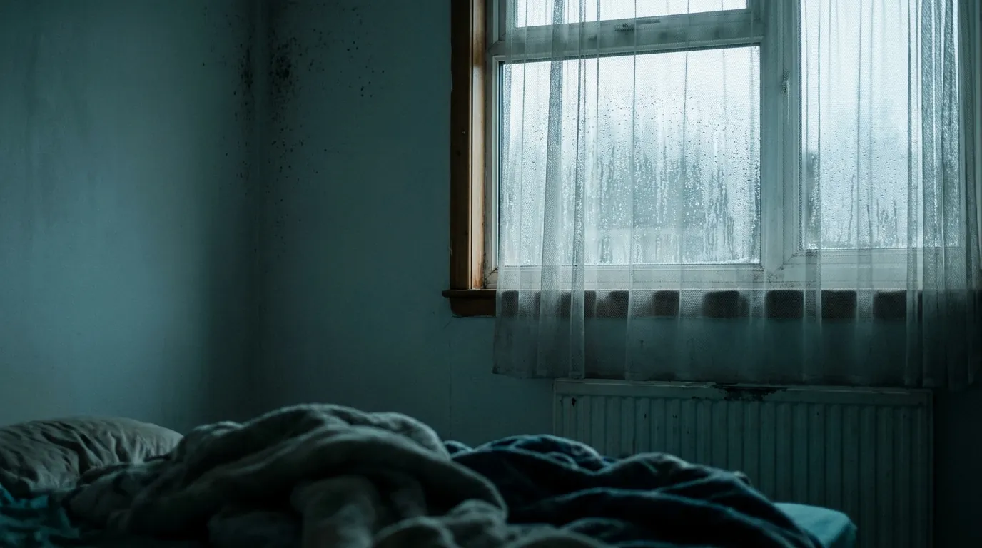 Home condition sensing for damp and mould